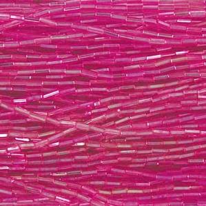 G2#2-277 Hot Pink Silverlined Bugles